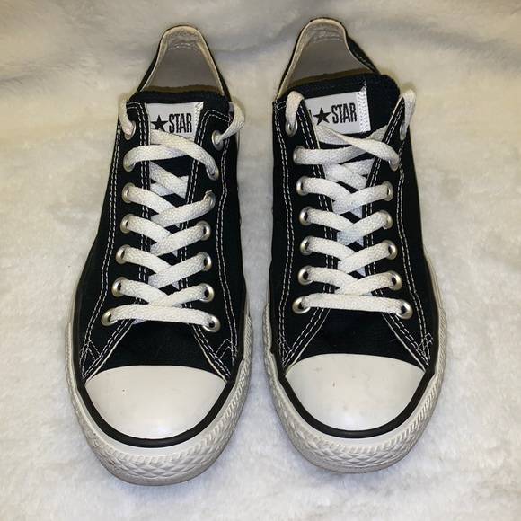 Converse Men’s Shoes Size 9 Black Preowned No Box